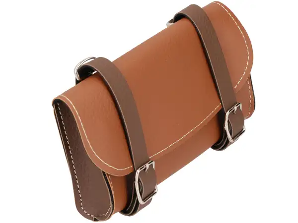 Satteltasche braun / dunkelbraun